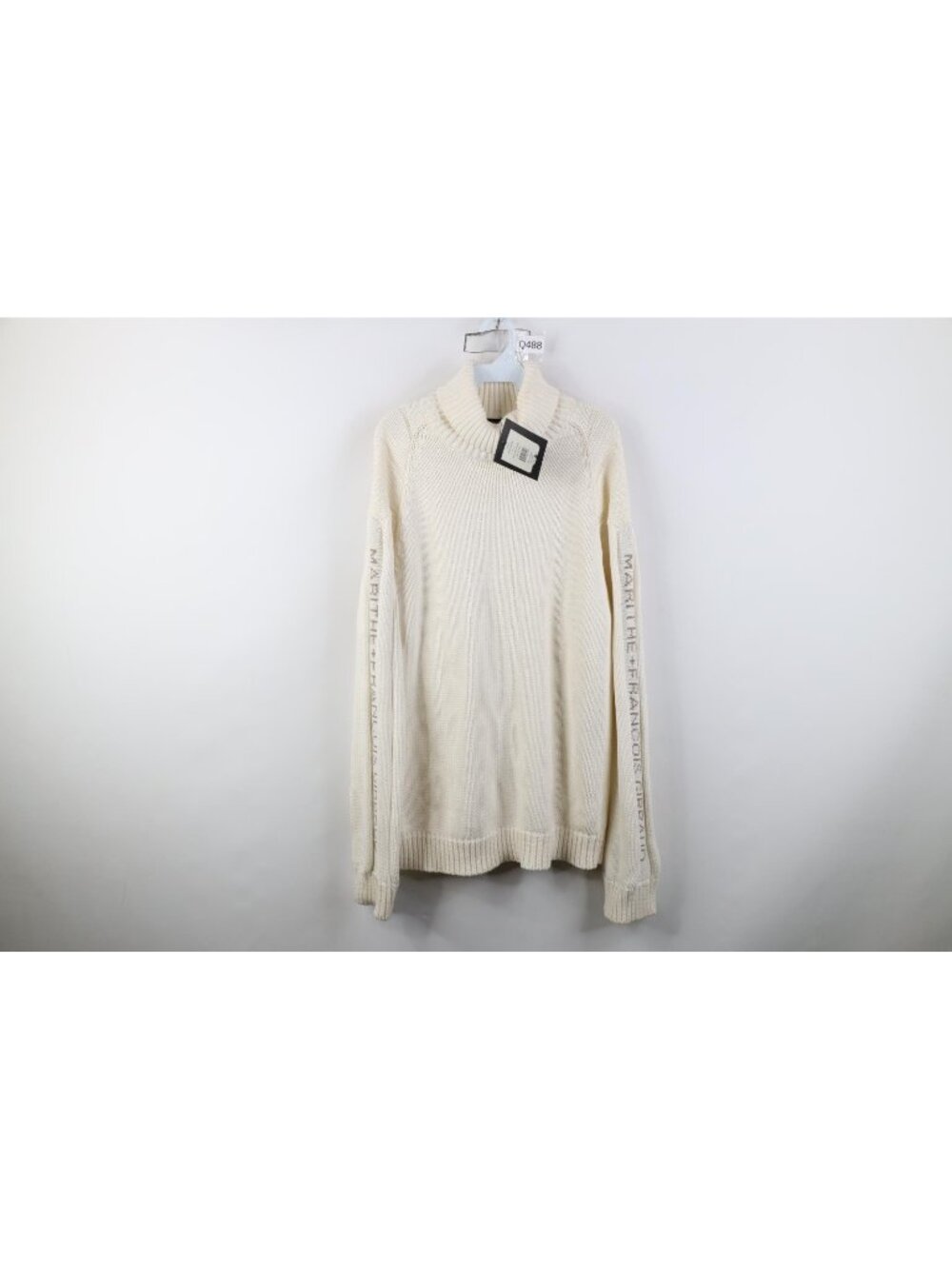 Deadstock Vtg 90s Marithe Francois Girbaud Mens L Heavy Knit Turtleneck Sweater